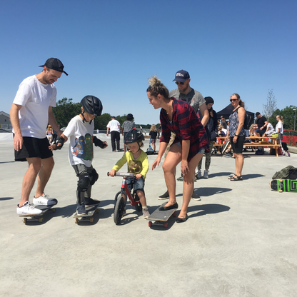 Batiste Co. Skateboard - Indvielse af skatepark