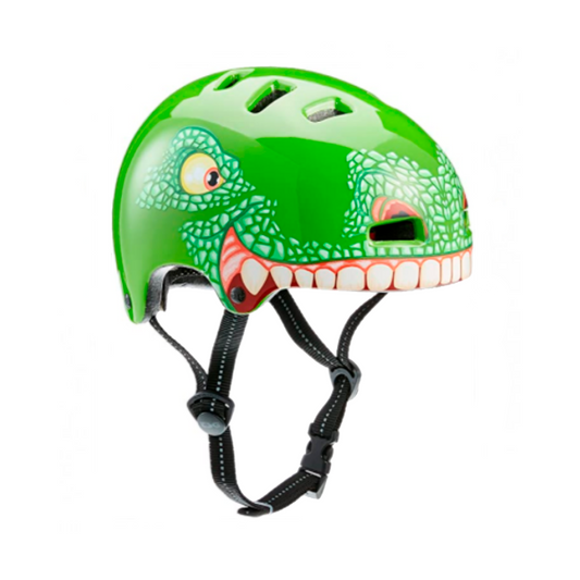 TSG Skatehjelm - Nipper Mini T-Rex skateboardhjelm (48-51cm)