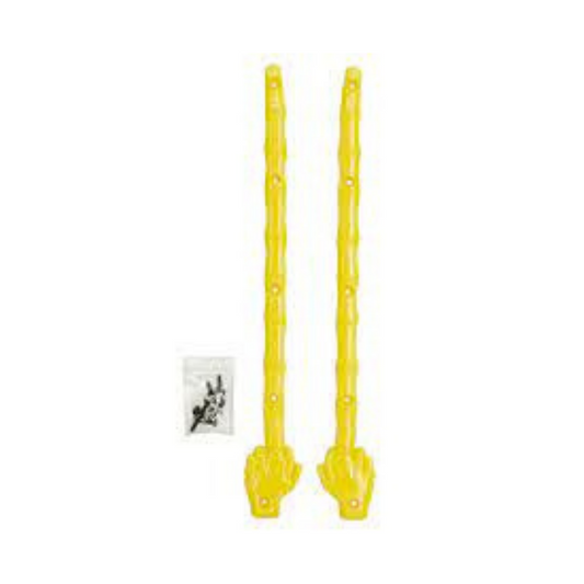 The bird rails 13.5" - Enjoi rails (gul)