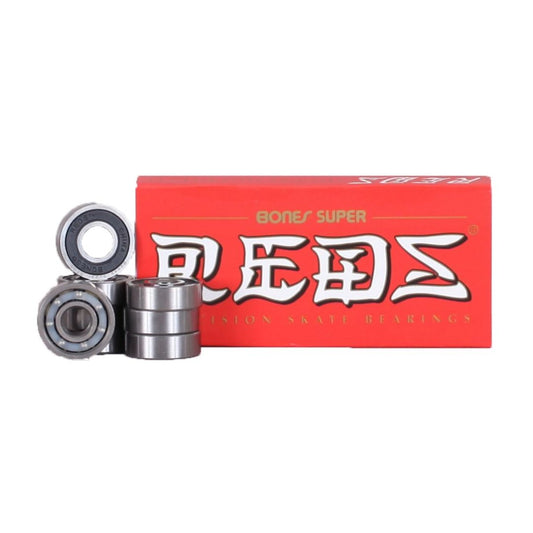 BONES - SUPER REDS - 8 stk kuglelejer