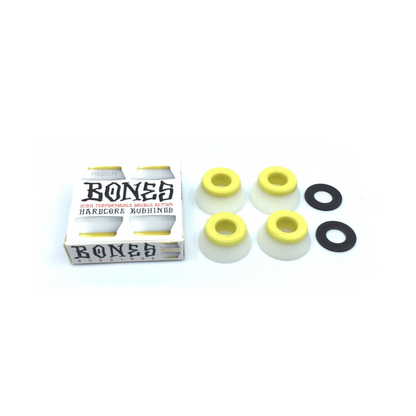 Bones Hardcore Bushings (Medium) hvid/sort