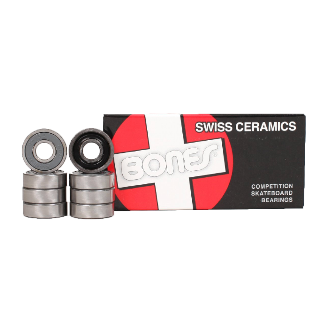 Bones - Swiss Ceramics - 8 pack - skateboard kuglelejer