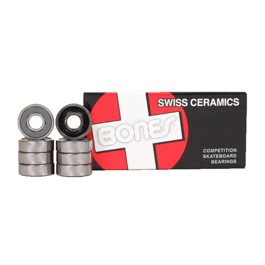 Bones - Swiss Ceramics - 8 pack - skateboard kuglelejer