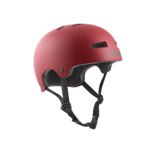 TSG Skaterhjelm - Evolution skateboardhjelm - Oxblood